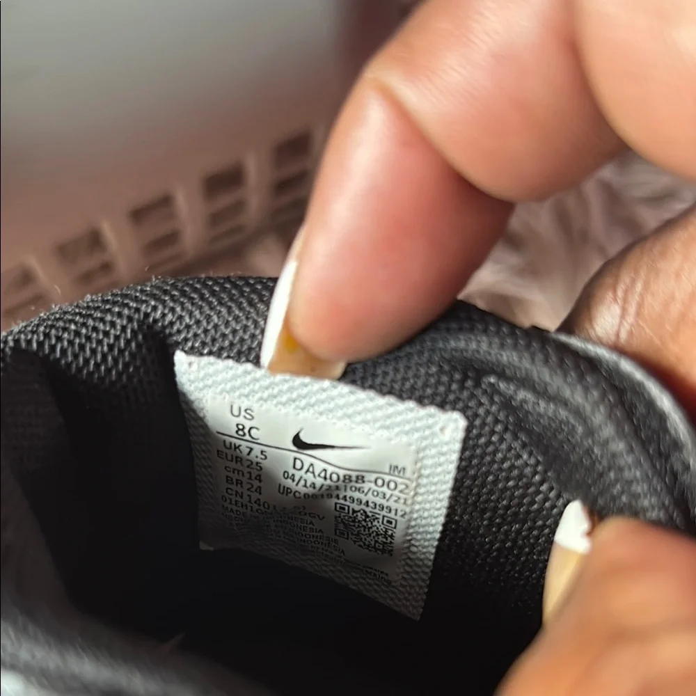 Nike Black and White Sneakers Iconic Dunk Design
